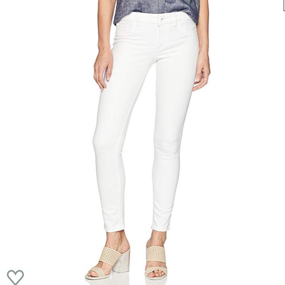 DL1961 Emma Power Legging White Jeans
